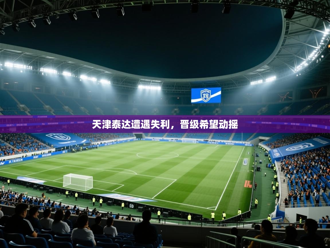 天津泰达遭遇失利,晋级希望动摇 第2张